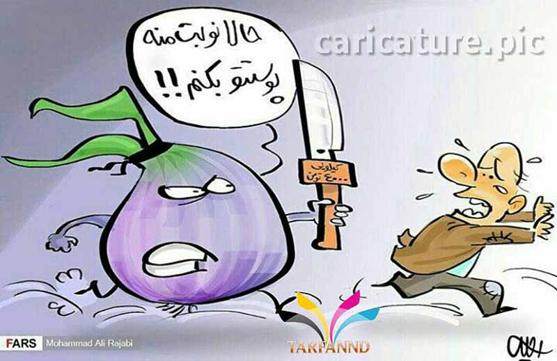 اندر احوالات قیمت پیاز! /کاریکاتور