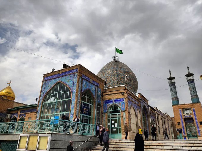 امامزاده سید ابراهیم زنجان در بافت قدیمی این شهر