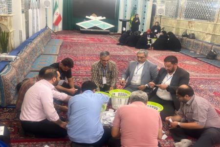 فک پلمب صندوق در امامزاده صالح و آغاز شمارش آراء +‌ عکس