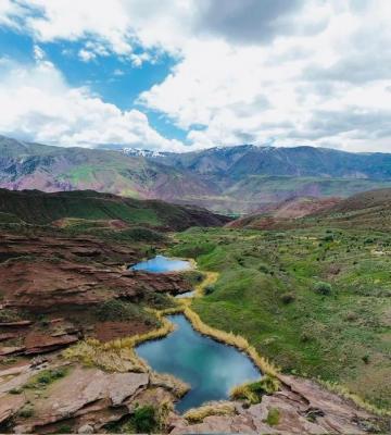 الموت  و آسمان پاک و آبی‌اش+عکس