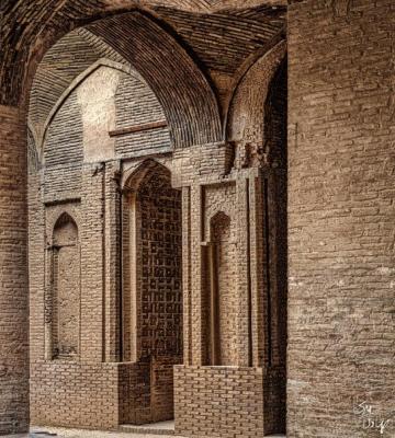 شبستان شمالی مسجد جامع اصفهان+عکس