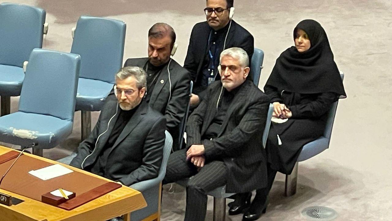  سخنرانی باقری کنی در جلسه شورای امنیت سازمان ملل متحد