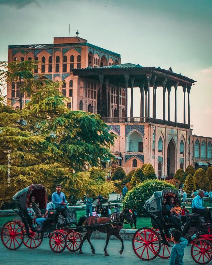 تصویر تماشایی از اصفهان زیبا+عکس