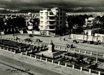  خیابان استانبول تهران ۷۵ سال پیش این شکلی بود+ تصاویر