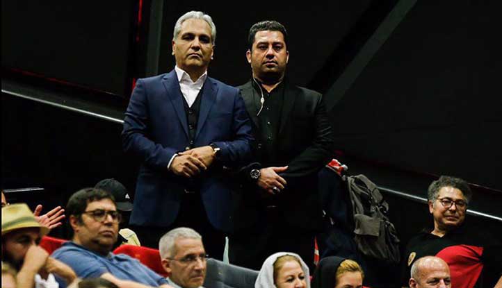 بادیگارد مهران مدیری در مراسم اکران فیلمش! (+عکس) 