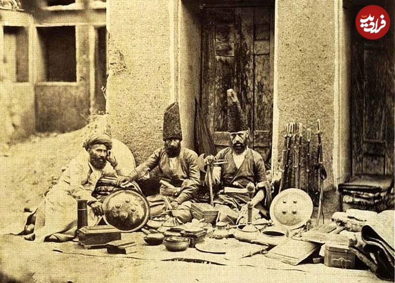 فروشندگان ابزارآلات جنگ در ۱۵۰ سال قبل ایران+عکس