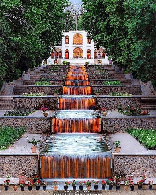 تصویر دیدنی از باغ شاهزاده ماهان کرمان+عکس