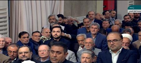 حضور منتقد سرشناس پزشکیان در مراسم تنفیذ+ تصاویر
