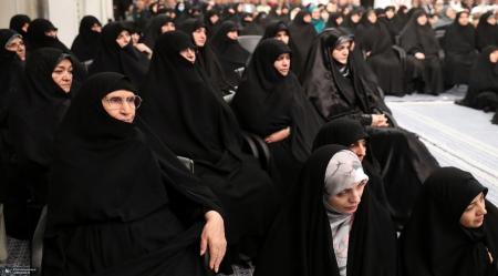 حضور دختر امام خمینی (ره) در مراسم تنفیذ پزشکیان+عکس