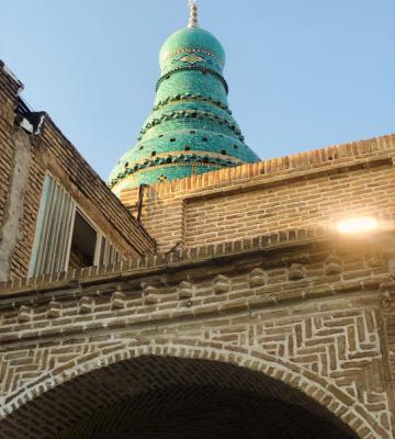 تصویر دیدنی از امامزاده شاه حمزه، قم