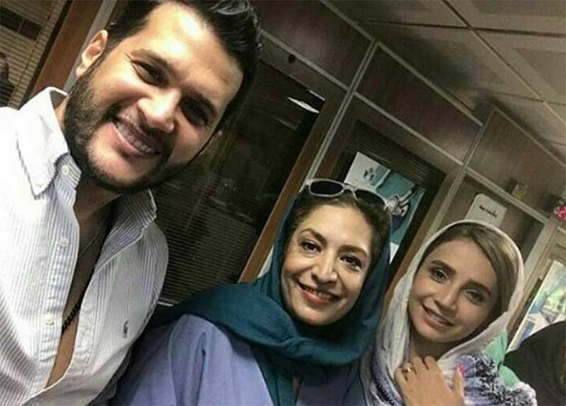 سلفی شبنم قلی‌خانی با سیاوش خیرابی + عکس