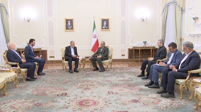 دیدار دبیرکل جهاد اسلامی فلسطین با رئیس جمهور پزشکیان