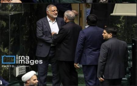 تصویری از زاکانی در مراسم تحلیف پزشکیان
