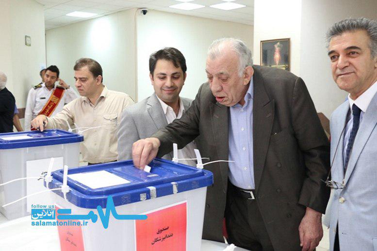 عکس/ وفادارترین عضو نظام پزشکی