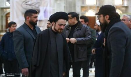 عکس قدیمی از پسر و دختر سیدحسن خمینی