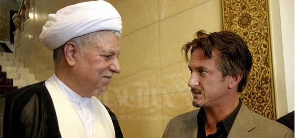 هاشمی رفسنجانی در کنار بازیگر مطرح هالیوود در تهران+ عکس