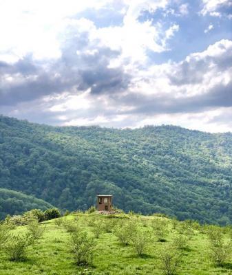 تصویر دیدنی از ارتفاعات گلستان زیبا