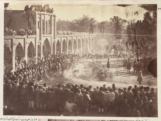 میدان توپخانه خوی در روز عاشورا