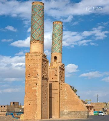 مناره نظامیه ابرکوه شاهکار معماری در یزد