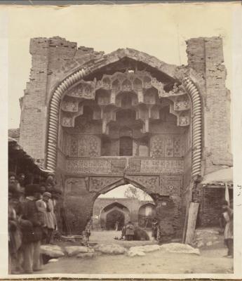 سردر معروف به نقاره خانه شیخ صفی اردبیلی