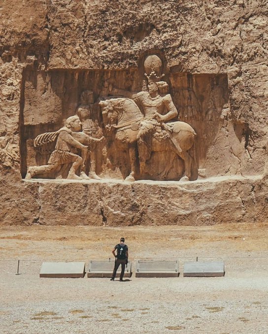 تصویر دیدنی از نقش رستم فارس