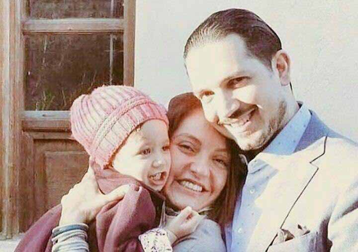 عکس خانوادگی «مهنا‌ز ‌ا‌فشا‌ر» در کنار همسر و فرزندش (عکس)