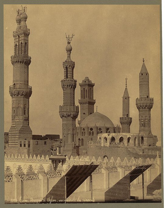 تصویر قدیمی از مسجد الازهرقاهره
