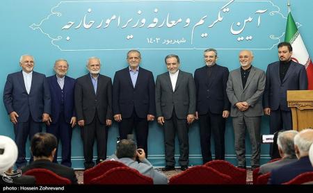 پسر شهید امیرعبداللهیان در آیین معارفه وزیر امورخارجه