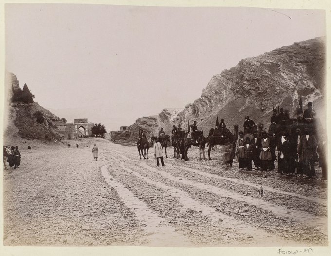 میهمانان در گذشته این طور شیراز را ترک می‌کردند