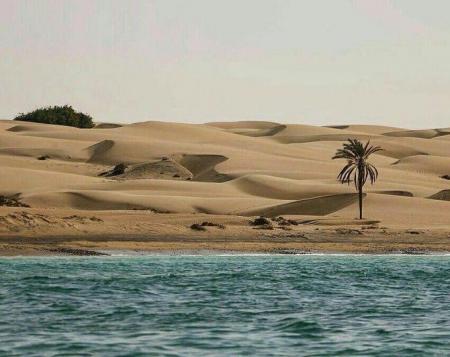 نمایی دیدنی از کنارک در سیستان و بلوچستان