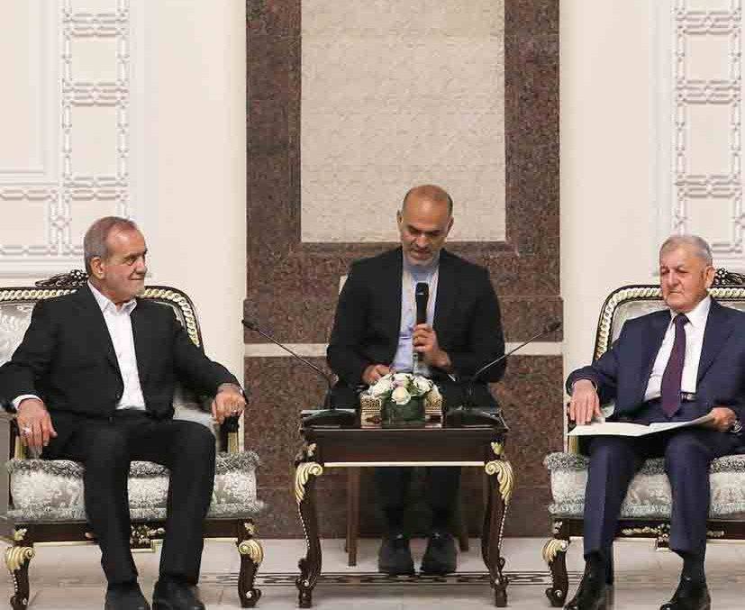 دیدار فائق زیدان و رئیس جمهور پزشکیان +عکس