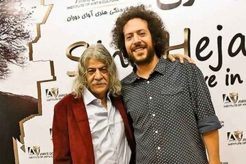 استوری تامل برانگیز پسر صدر الدین حجازی درباره فوت پدرش