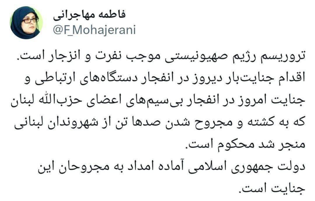سخنگوی دولت اقدامات تروریستی صهیونیستی را محکوم کرد+عکس