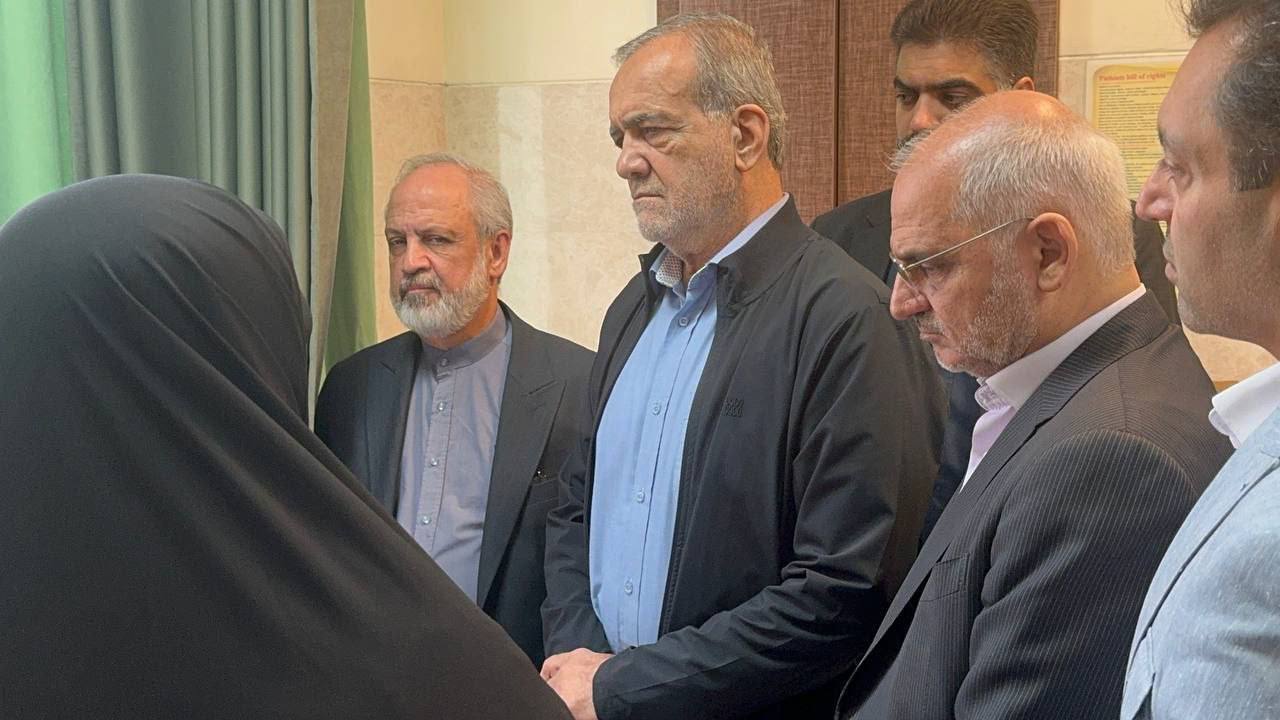 ملاقات رئیس جمهور از مصدومان حملات پیجری لبنان+عکس
