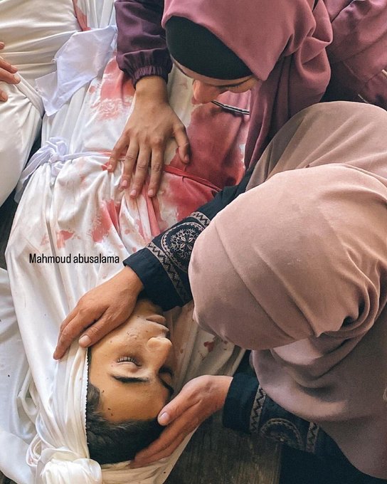 تصویری دردناک که امروز از غزه مخابره شد+عکس
