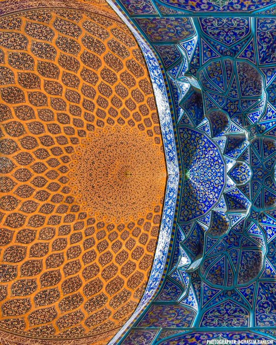 معماری بی نظیر مسجد شیخ لطف‌الله اصفهان 