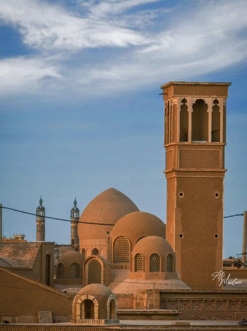 قابی زیبا ثبت شده از کاشان+عکس