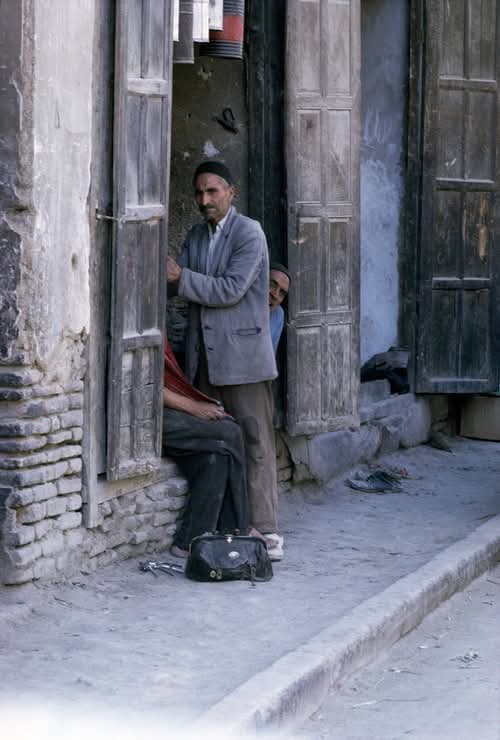 سلمانی سیار در شیراز دهه چهل+عکس