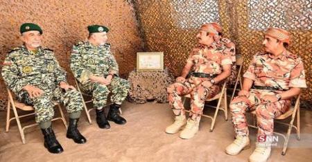 بازگشت رسمی ارتش ایران به عمان پس از ۵۰ سال +عکس