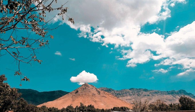 قابی دیدنی از آسمان زیبای تفرش