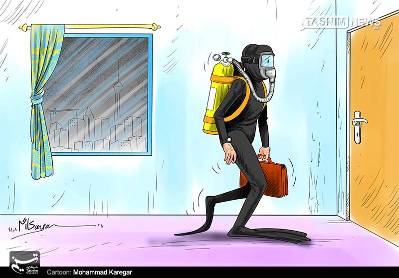 کاریکاتور/ تجهیزات کامل برای آغاز یه روز دودی!