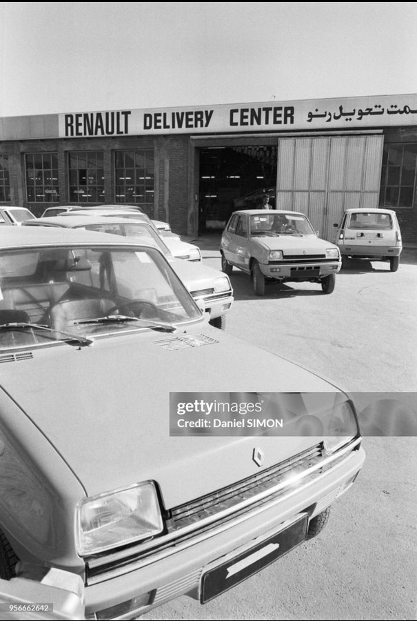 کارخانه مونتاژ رنو ۵  در ایران دهه پنجاه +عکس
