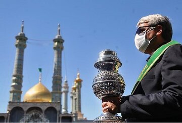 قدیمی ترین عکس از مهمان‌خانه حرم حضرت معصومه در زمان قاجار