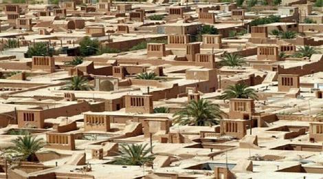 نمایی از بالای یک روستای عجیب در ایران که چوپان ها ساخته اند+ تصاویر 