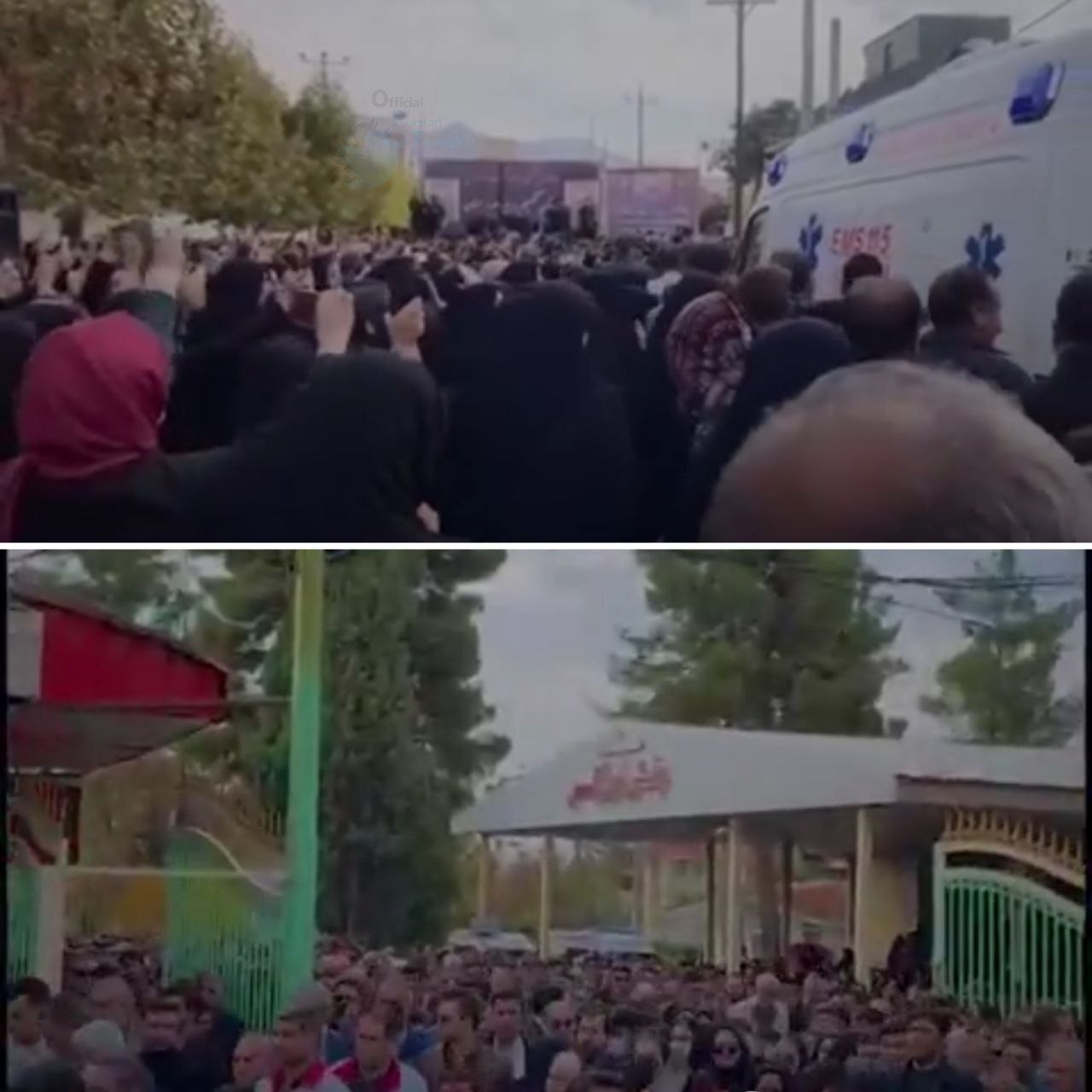 تشییع پیکر دکتر مسعود داوودی منش با حضور گسترده مردم