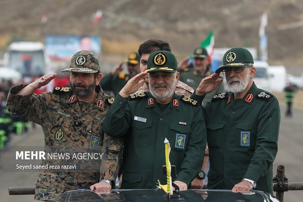 سان دیدن فرمانده کل سپاه در مانور نصرالله+ تصاویر