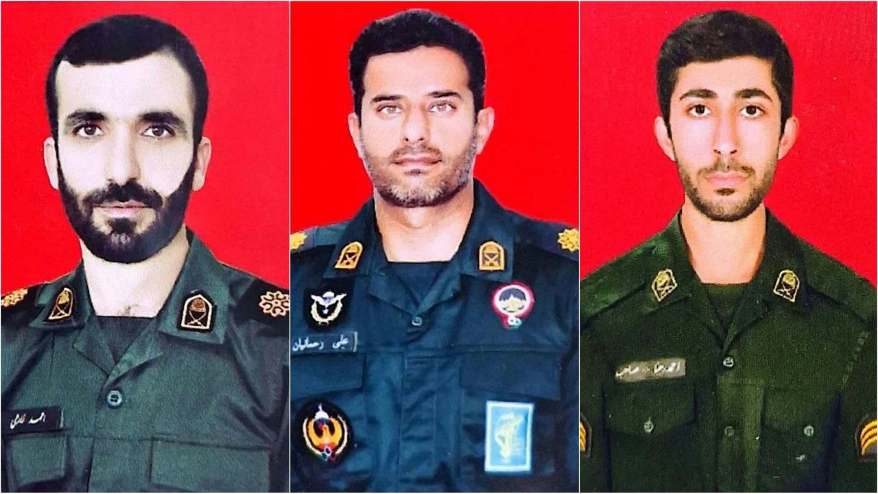 پاسداران جوانی که امروز در راسک به شهادت رسیدند
