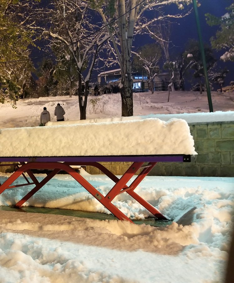 تصویری از بارش برف در تهران ۵ سال پیش +عکس