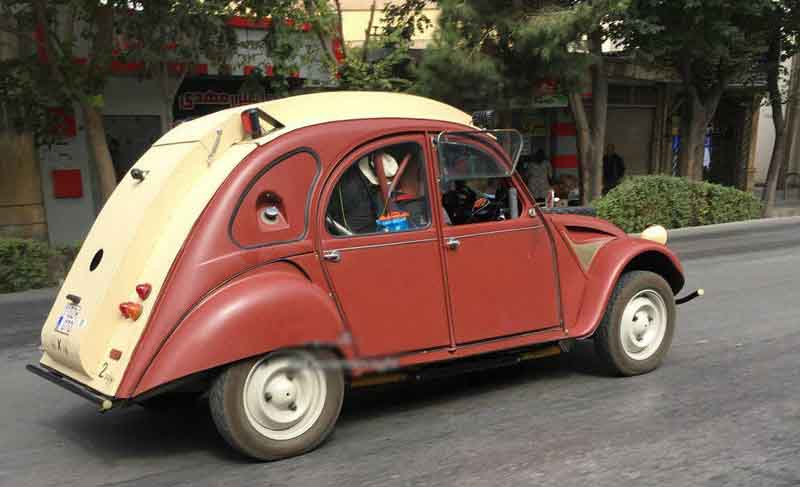 توریست فرانسوی خاص در ایران (+عکس)