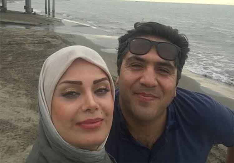 تیپ مانی رهنما و همسرش کنار دریا + عکس